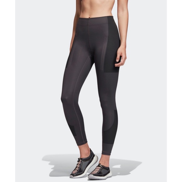ADIDAS x Stella McCartney Warp Knit Leggings XS - Picture 2 of 7